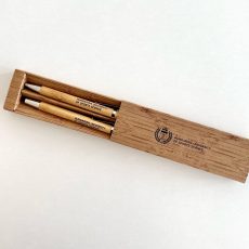 Bamboo pen and pencil set