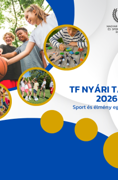 TF Nyári Táborok – 1. turnus 2026. június 22. – június 26.